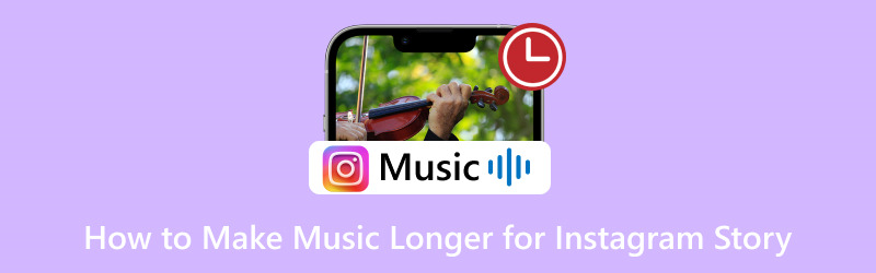 Rendi la musica più lunga per la storia di Instagram