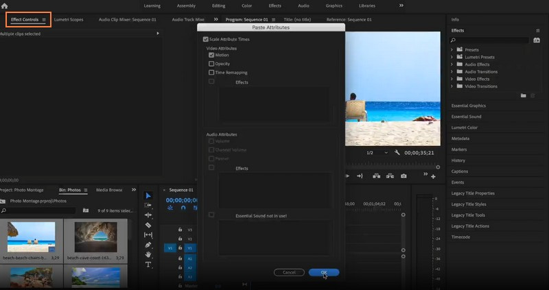 Fotoğraf Montajı Yapmak İçin Premiere Pro