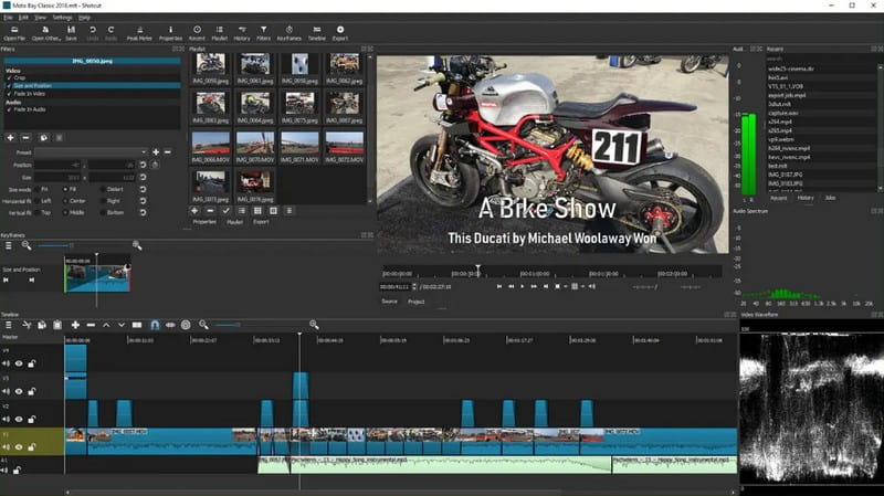 Shotcut Editor Video Terbaik untuk Rekaman Video OBS