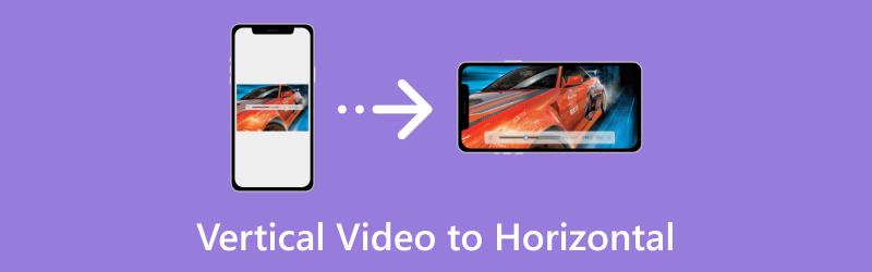 How to convert horizontal video to vertical video?