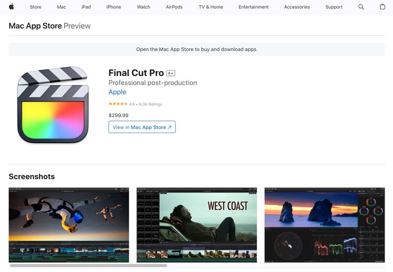 iMovie Alternativer Final Cut Pro