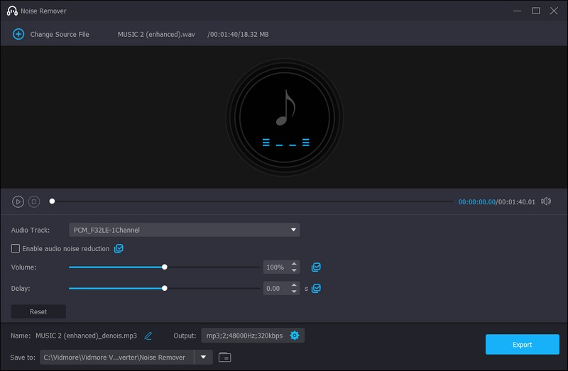 Vidmore Video Converter Alternativ till Adobe Voice Enhancer