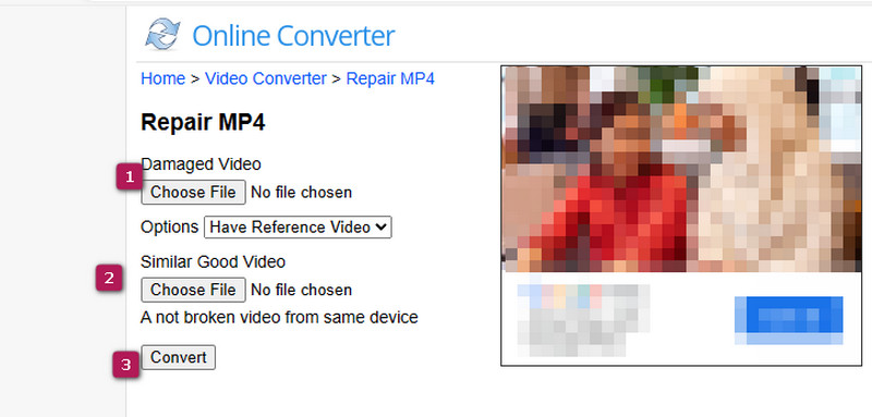 Fixa MOV Video Online Converter