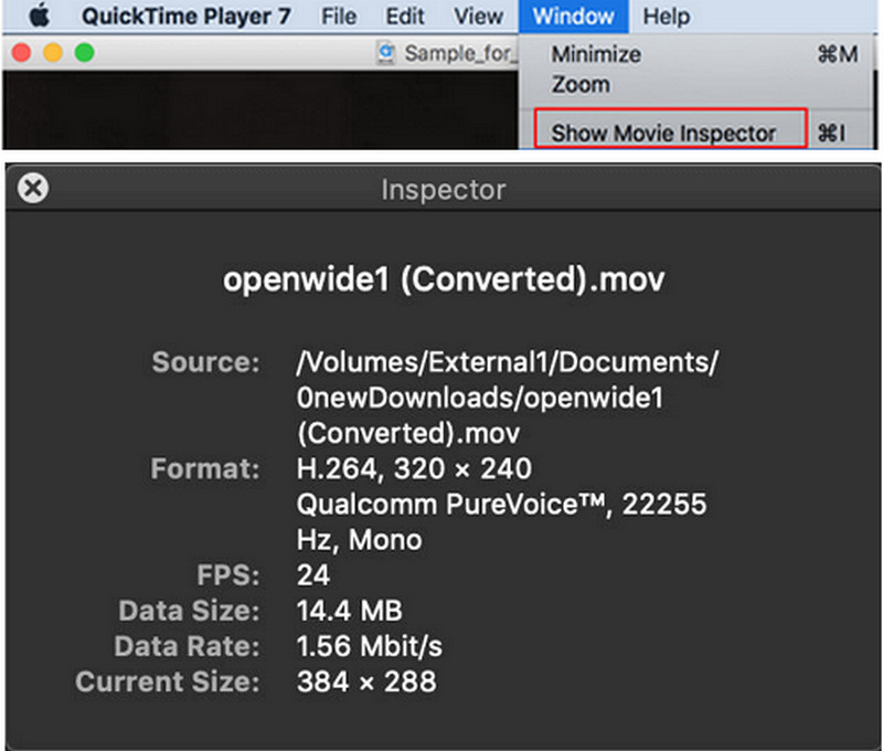 Fixa MOV Video QuickTime