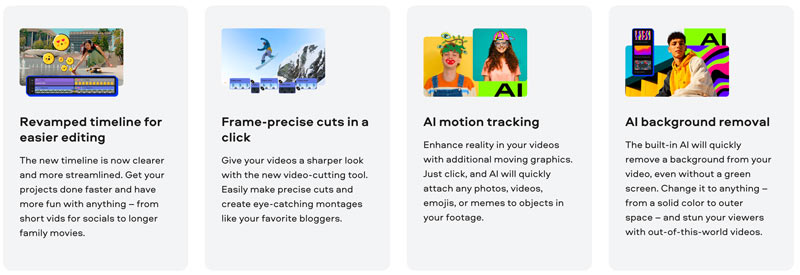 Movavi Video Editor Features