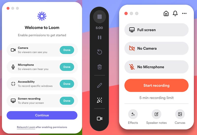 استخدم تطبيق Loom Screen Recorder لسطح المكتب