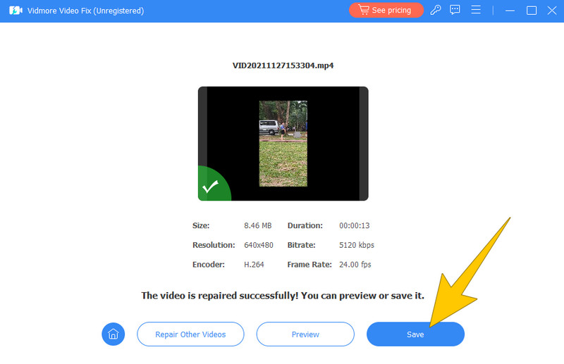 Vidmore Video Fix Choppy Video Export