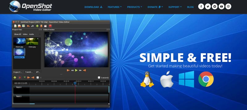 Ce este OpenShot Video Editor