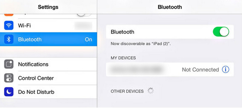 Выключить Bluetooth