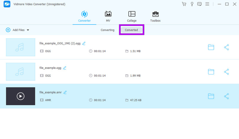 Convertir M4A OGG Convertir Convertido