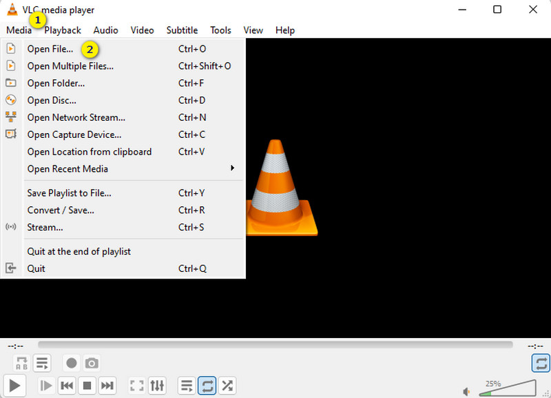 Forsink lyd VLC Upload