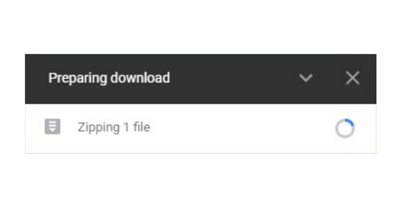 Google Drive Zipping