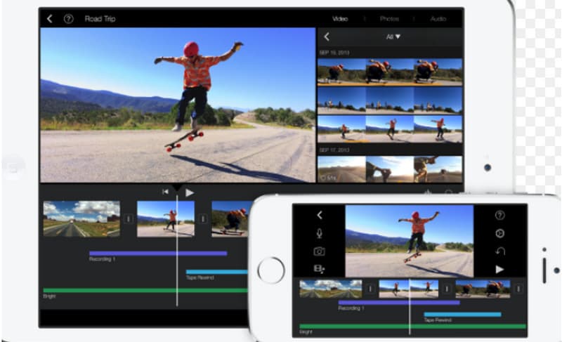 Ritaglia video per iPhone iMovie