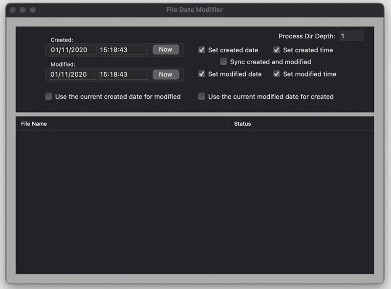 File Date Modifier