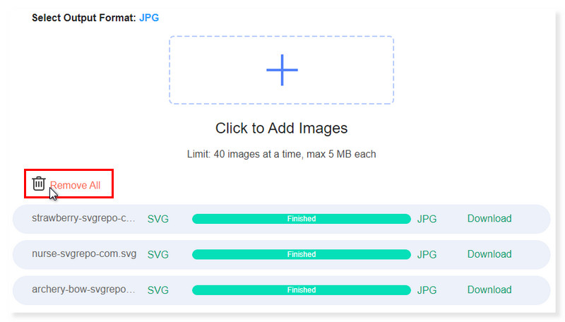 Vidmore Batch Conversion