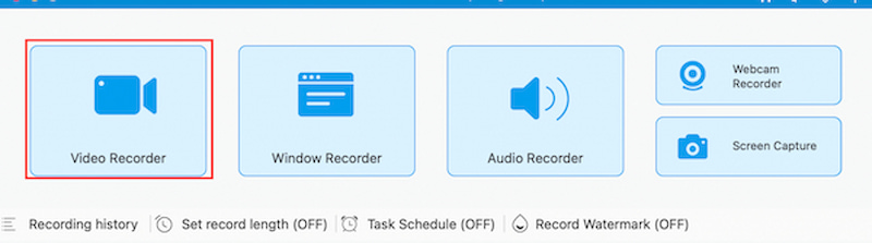 Vidmore Schermrecorder Videorecorderknop