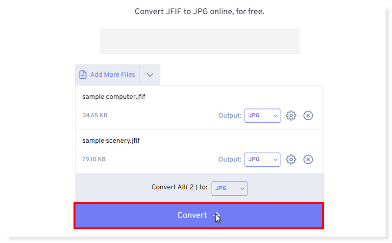 FreeConvert JPG Dosyasını İndir