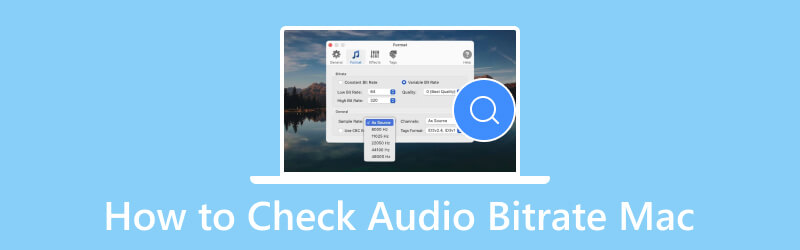 Cara Semak Audio Kadar Bit Mac