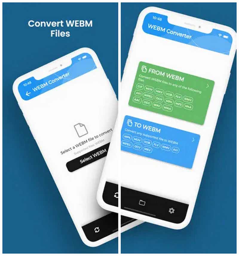 iPhone MP4 Webm Converter