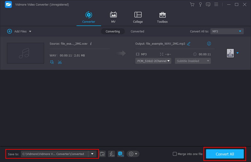 Converter e salvar arquivo convertido