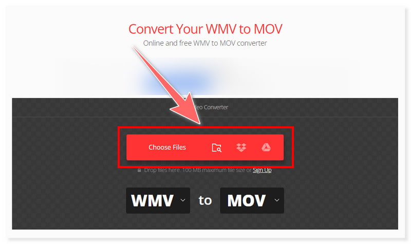 Konvertera WMV till MOV Converter