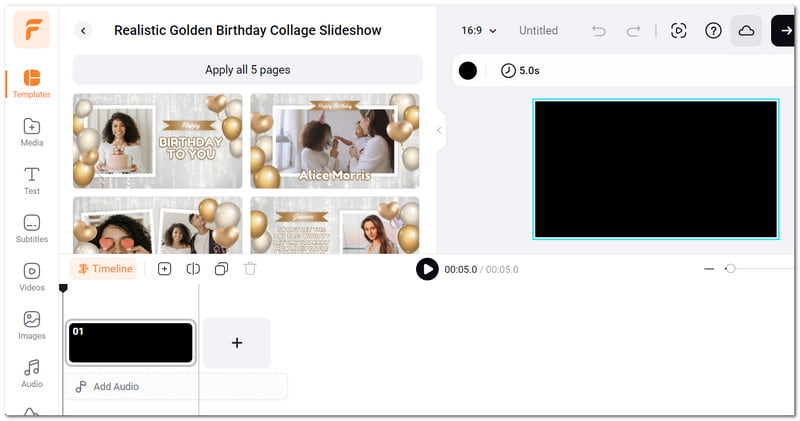 Flexchip Birthday Slideshow Maker