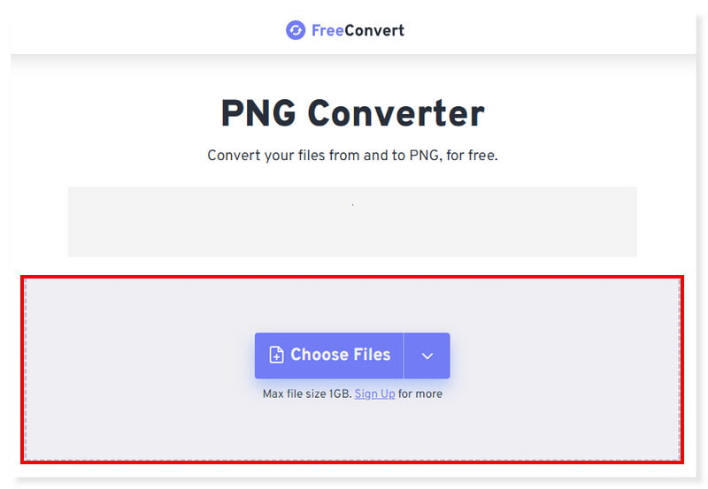 Conversor PNG Freeconvert