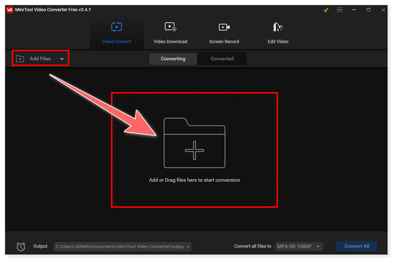 Convertitore Minitool da MPG a MP3