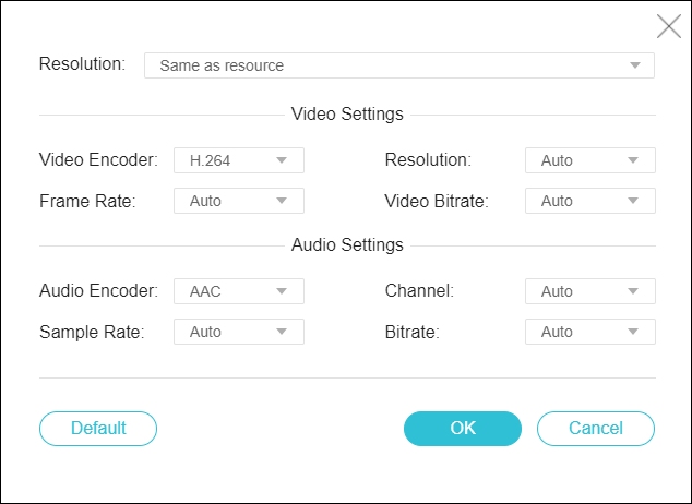 Selecione Configurações