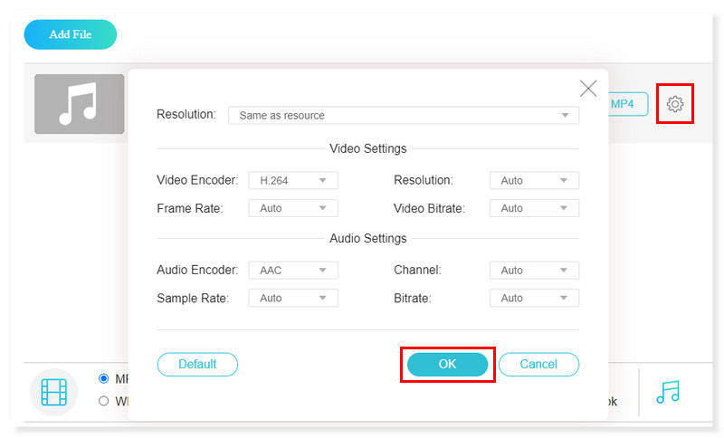 Vidmore Converter Utdataformat