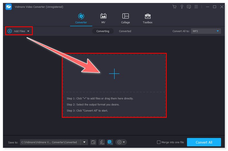 Convertitore Vidmore da MPG a MP3