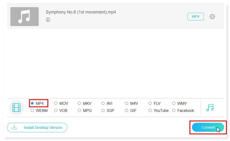 โปรแกรมแปลงไฟล์ Vidmore ออนไลน์ฟรี