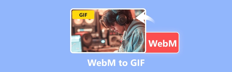 WEBM în GIF