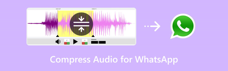 Comprimir áudio para WhatsApp