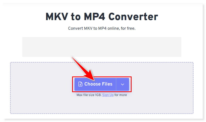 FreeConvert MKV 到 MP4 轉換器