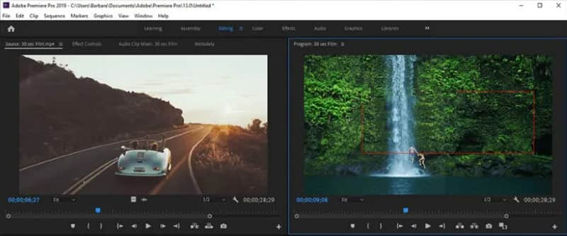 Visualizzatore MXF di Premiere Pro