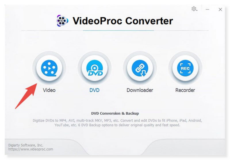 Videoproc MKV Video Dönüştürücü