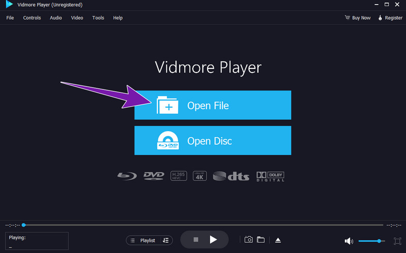 נגן Vidmore Player MXF