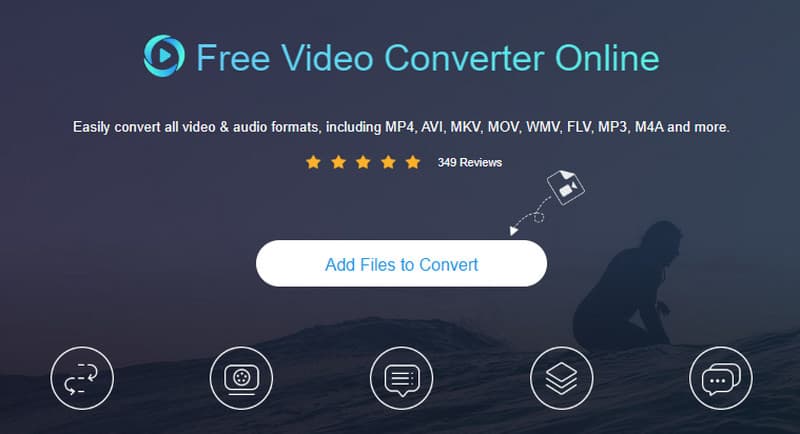 WebM Convert Gratis online uploaden