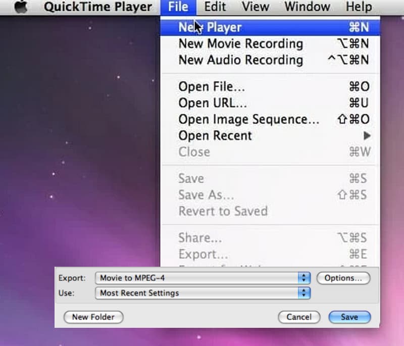 WEbM 转换器 QuickTime 转换