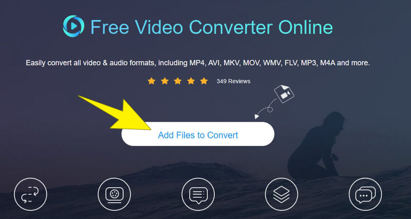 Convert SWF GIF Online Add Files