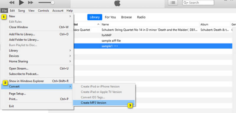 Tukar WMA MP3 iTunes Tukar