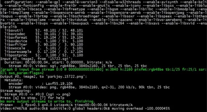 Convertidor GIF WebM FFmpeg