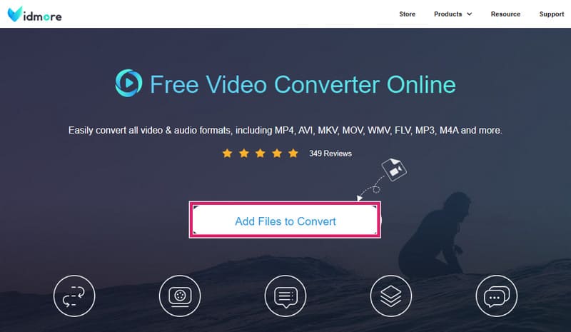 FLAC MP4 Online Lägg till filer