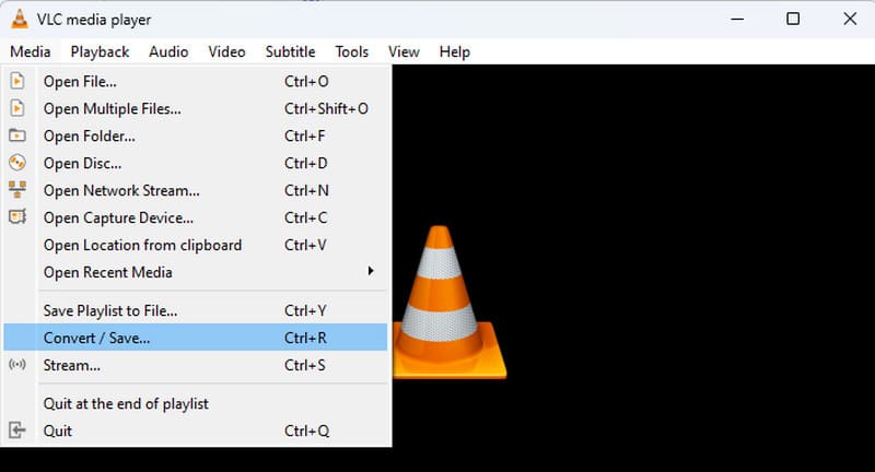 FLAC MP4 VLC الوسائط