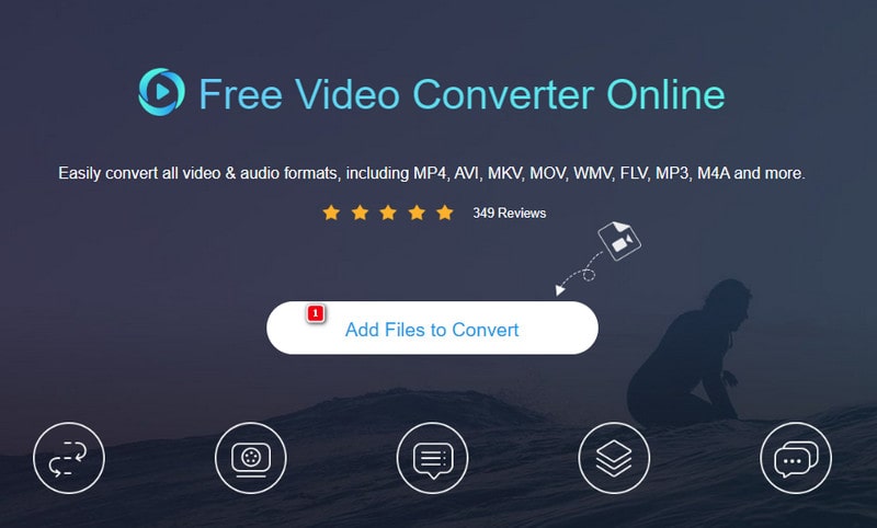 MKV AVI Converter Online Add