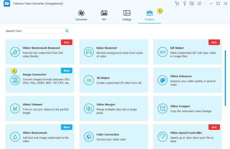 Conversion Vidmore Tool