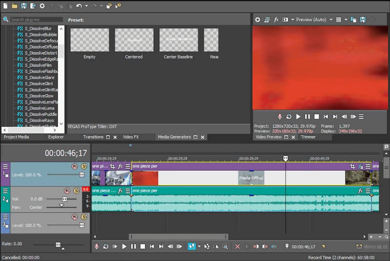 Editor AMW Sony Vegas