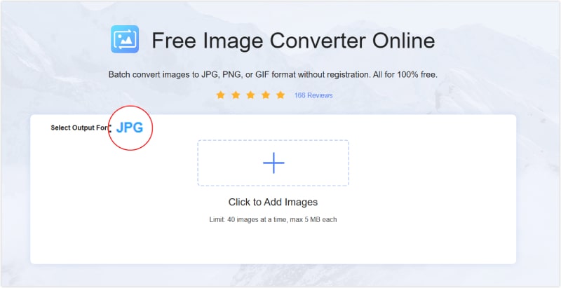 Bmp Jpg Converter Online Vidmore Add