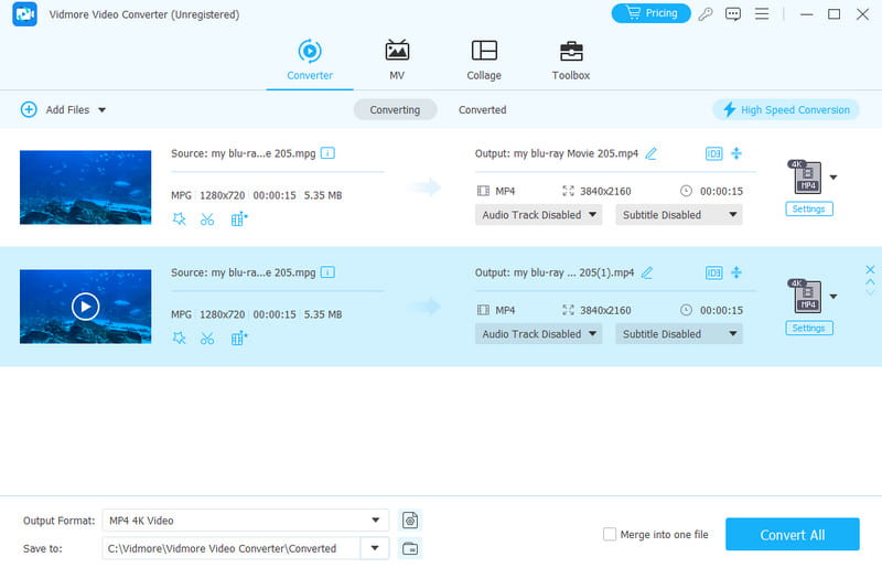 Mpg Mpeg Converter Vidmore